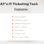 MIRAT's IT Ticketing Tool features